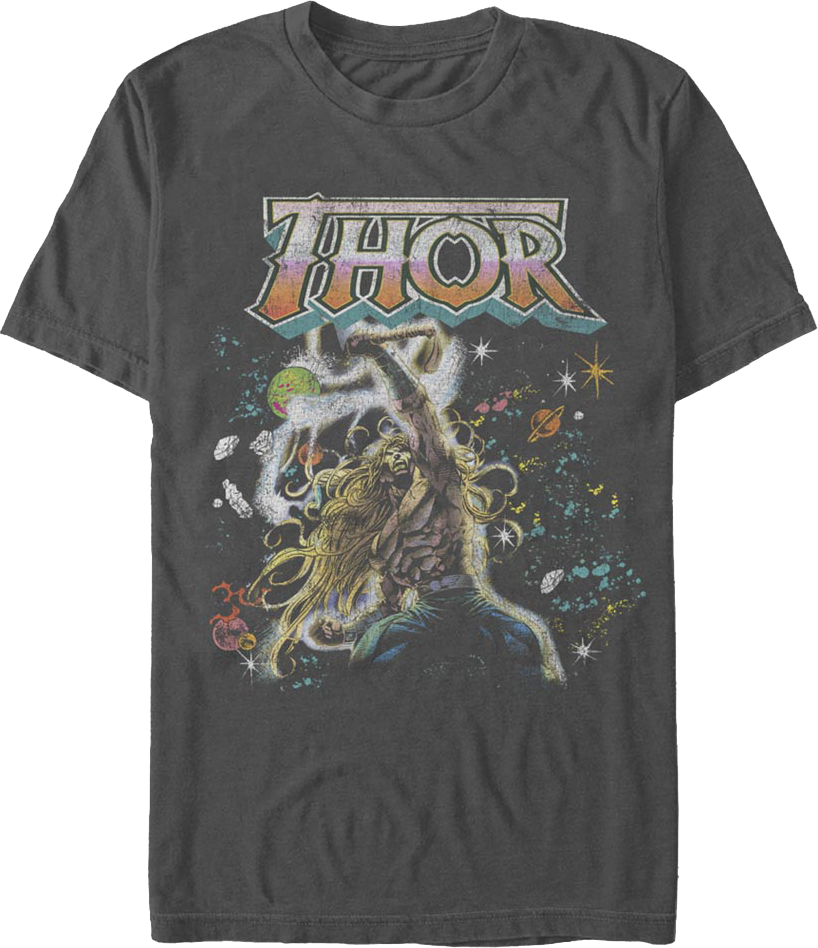 Thor Asgardian In Space Marvel Comics T-Shirt
