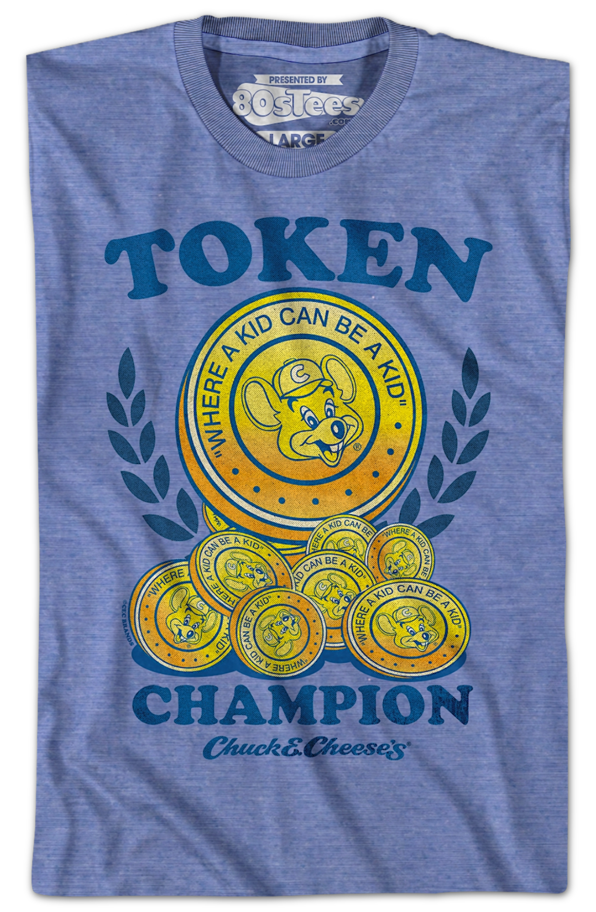Token Champ Chuck E. Cheese T-Shirt