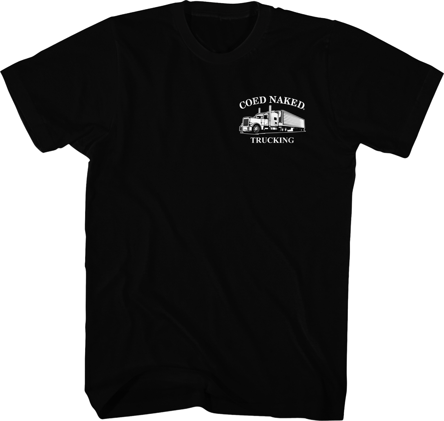 Trucking Coed Naked T-Shirt
