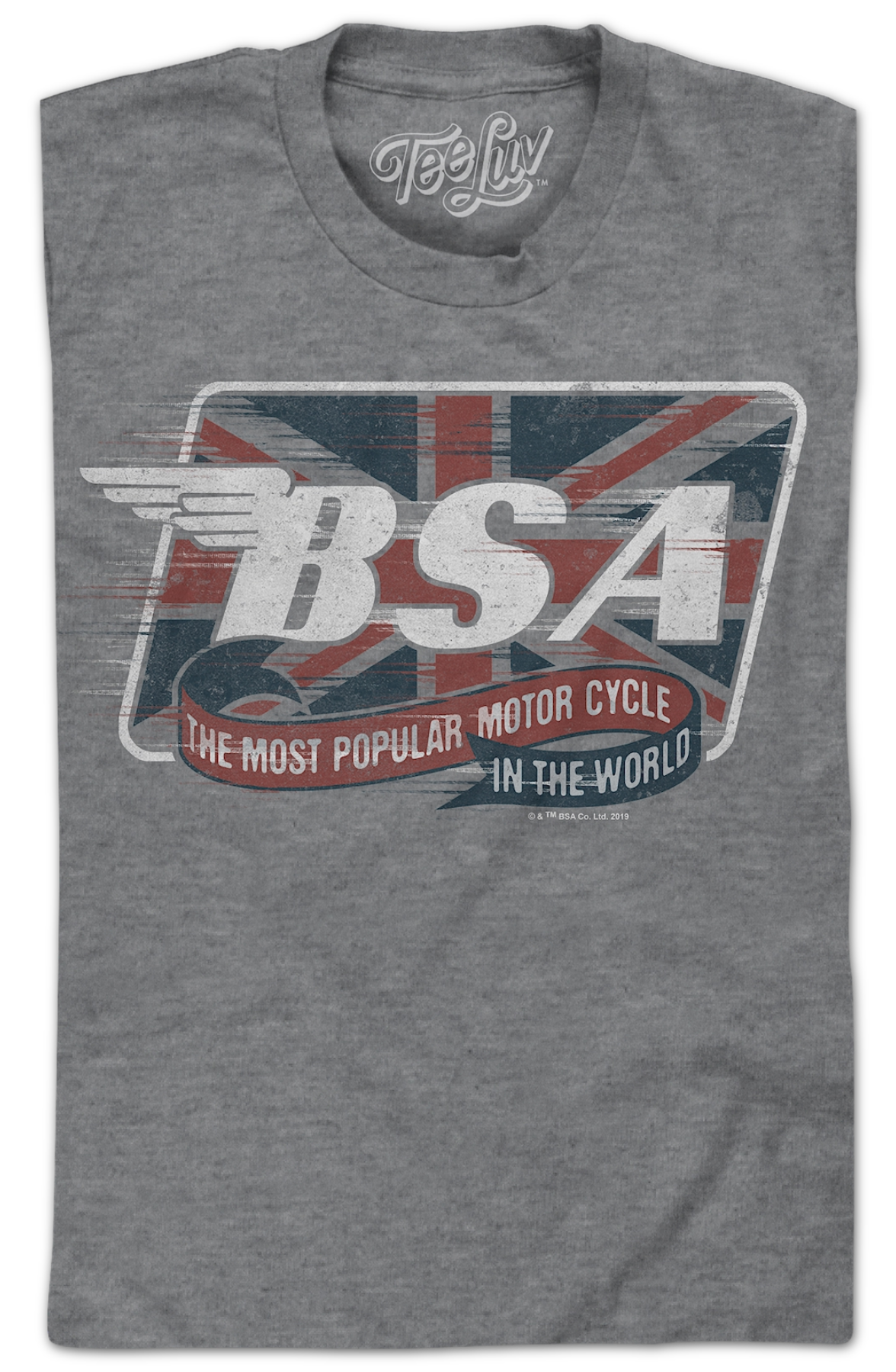 Union Jack Logo BSA T-Shirt