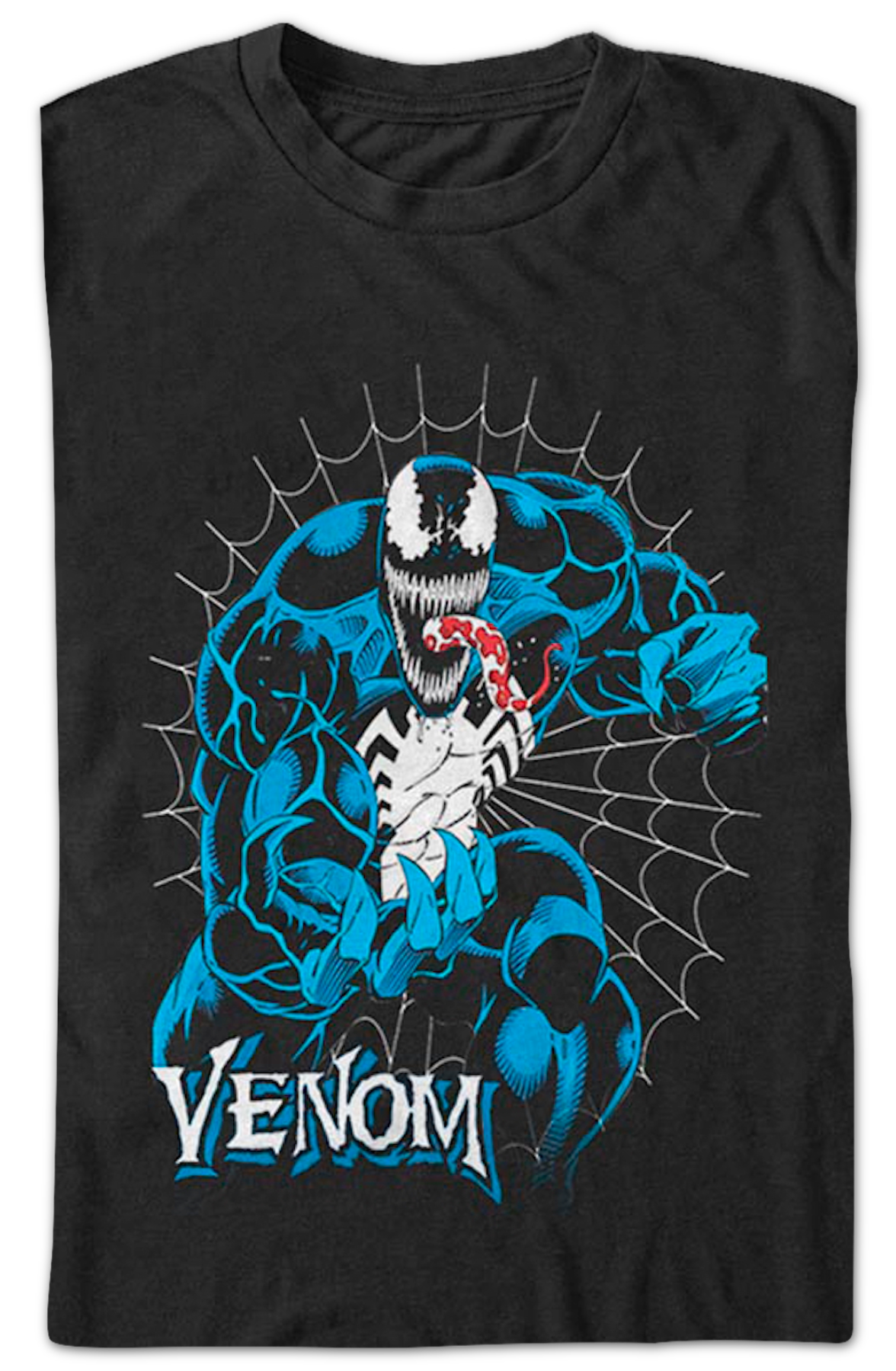 Venom Web Marvel Comics T-Shirt