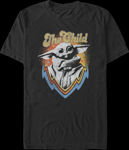Vintage Child The Mandalorian Star Wars T-Shirt