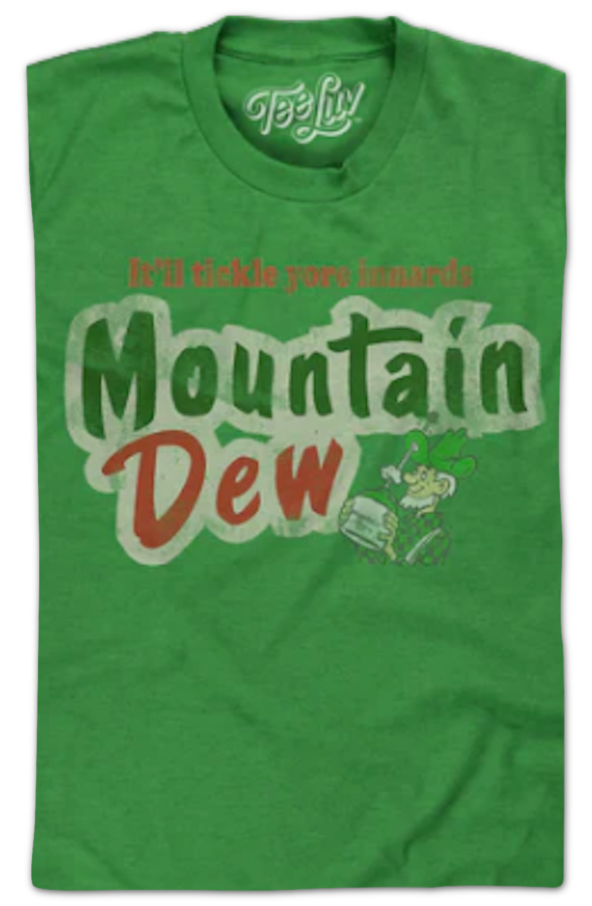 Vintage It'll Tickle Yore Innards Mountain Dew T-Shirt