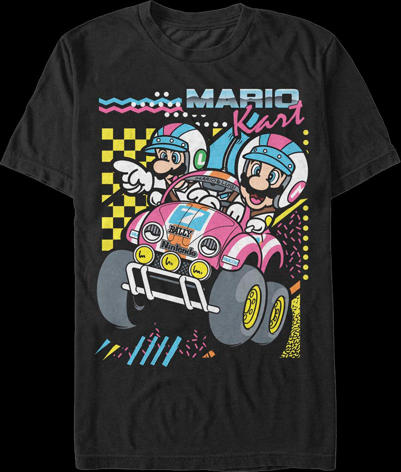 Vintage Mario Kart Nintendo T-Shirt