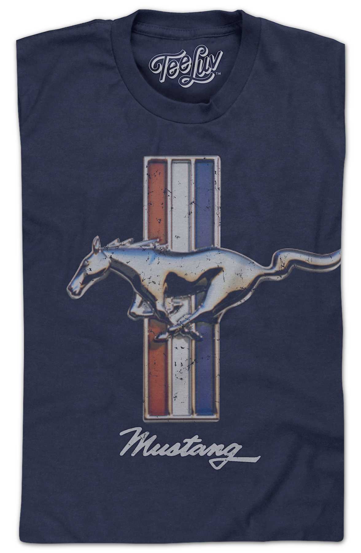 Vintage Mustang Logo Ford T-Shirt