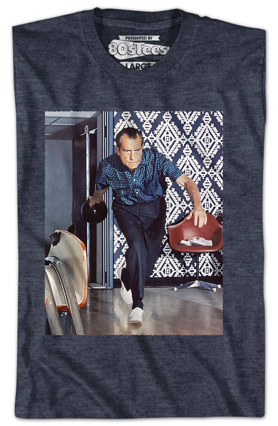 Vintage Richard Nixon Bowling T-Shirt
