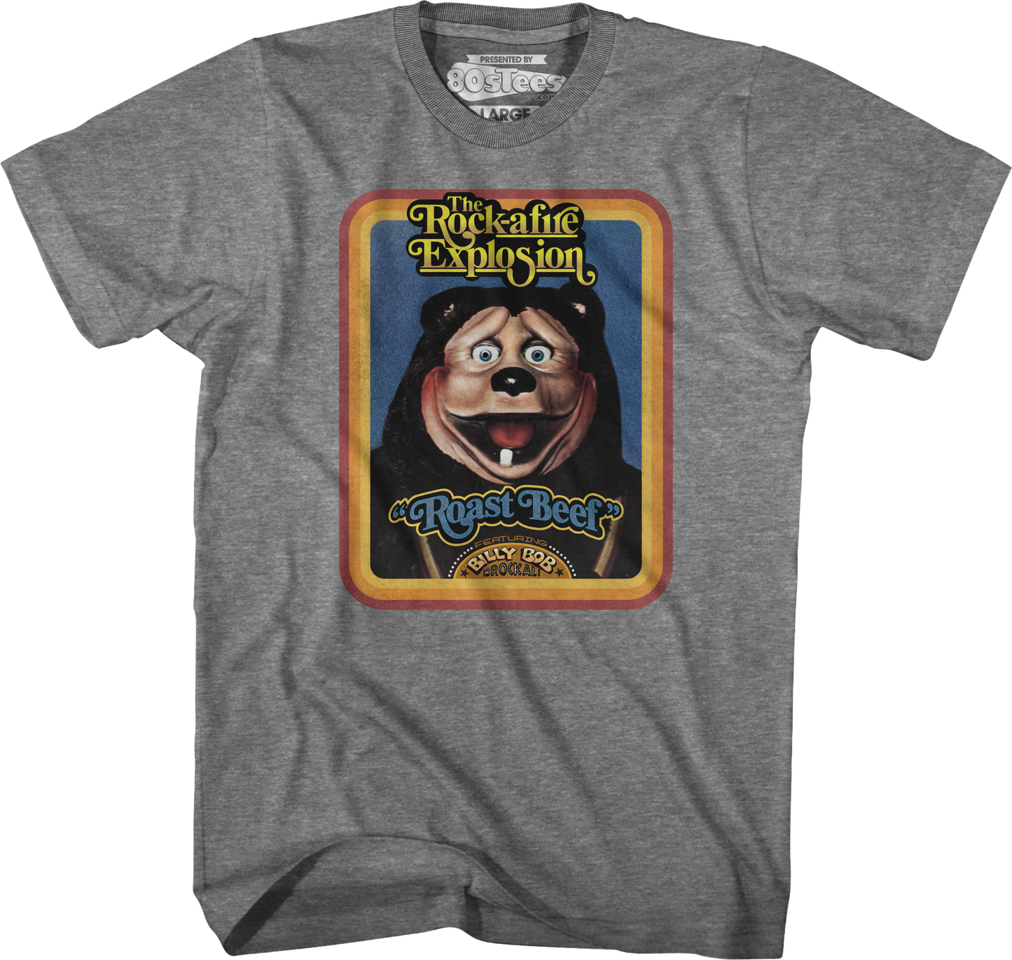 Vintage Roast Beef Rock-afire Explosion T-Shirt