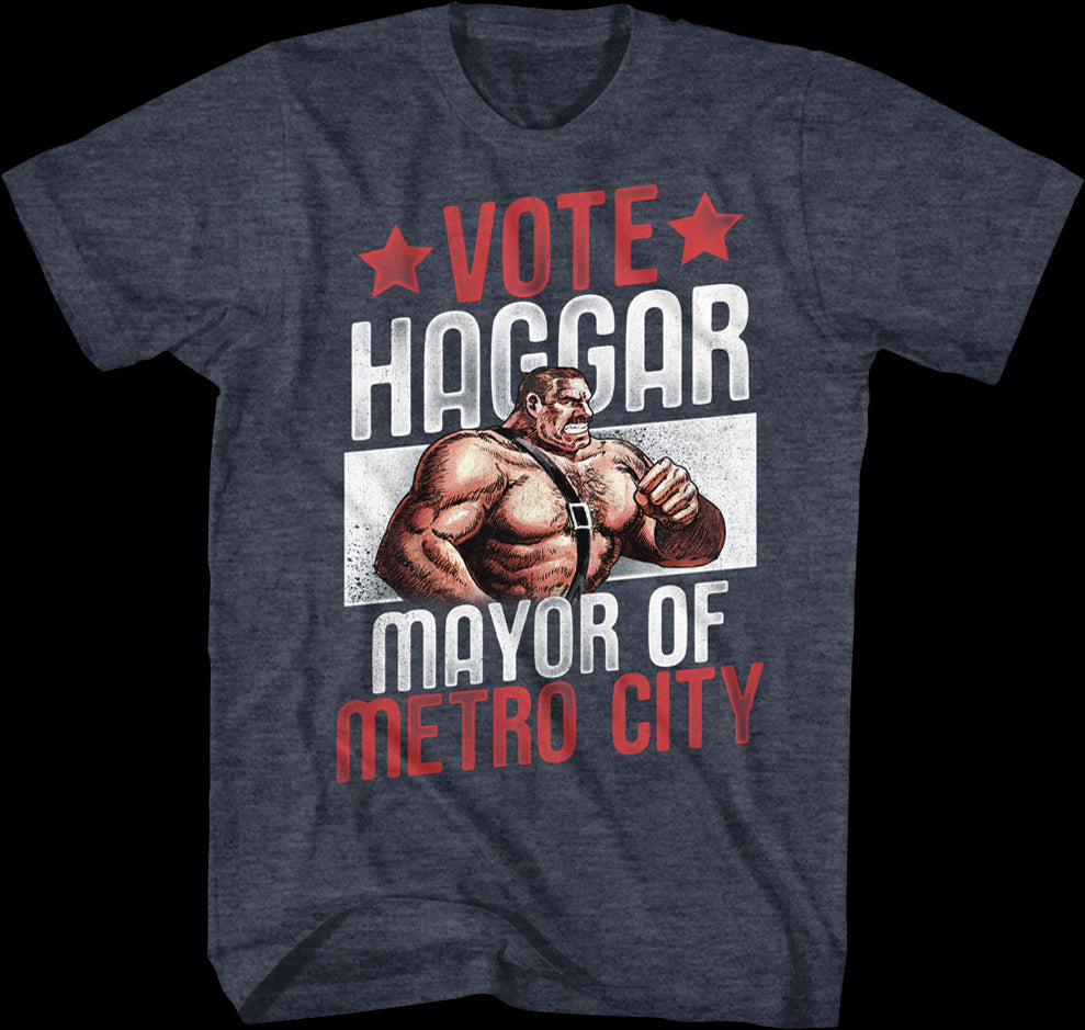 Vote Haggar Final Fight T-Shirt