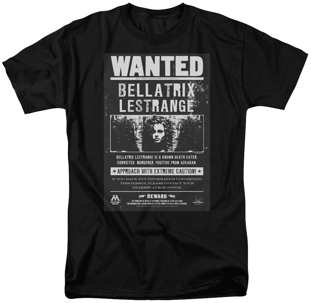 Wanted Poster Harry Potter T-Shirt