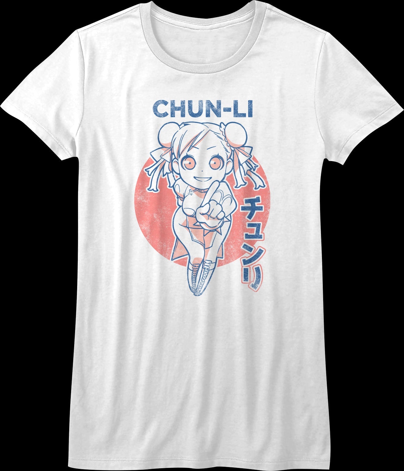 Womens Chibi Chun-Li Street Fighter Shirt