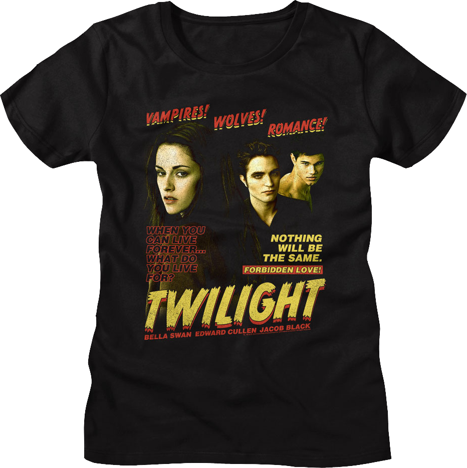 Womens Forbidden Love Twilight Shirt