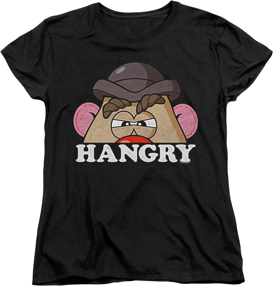 Womens Hangry Mr. Potato Head Shirt