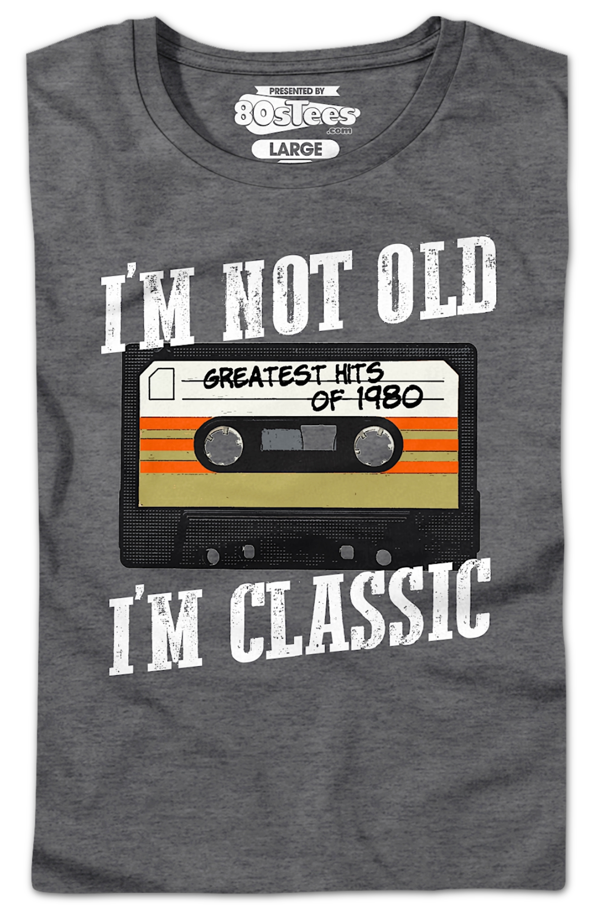 Womens I'm Not Old I'm Classic Greatest Hits Of 1980 Shirt