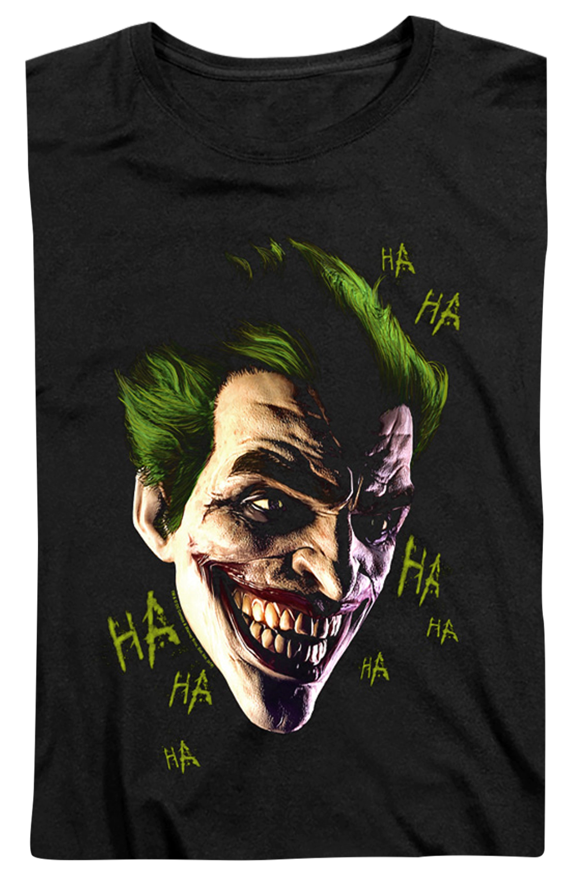 Womens Joker Laughing Clown Prince of Crime DC Comics Shirt