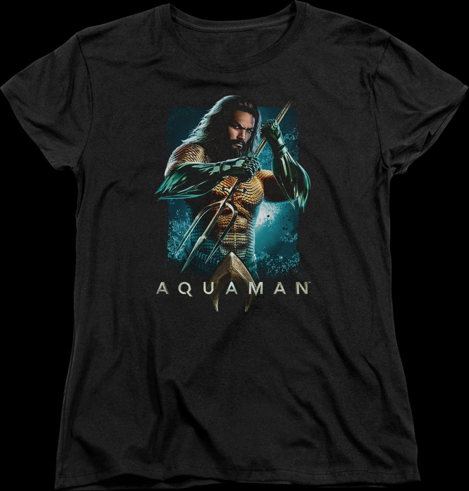 Womens King of Atlantis Aquaman Shirt