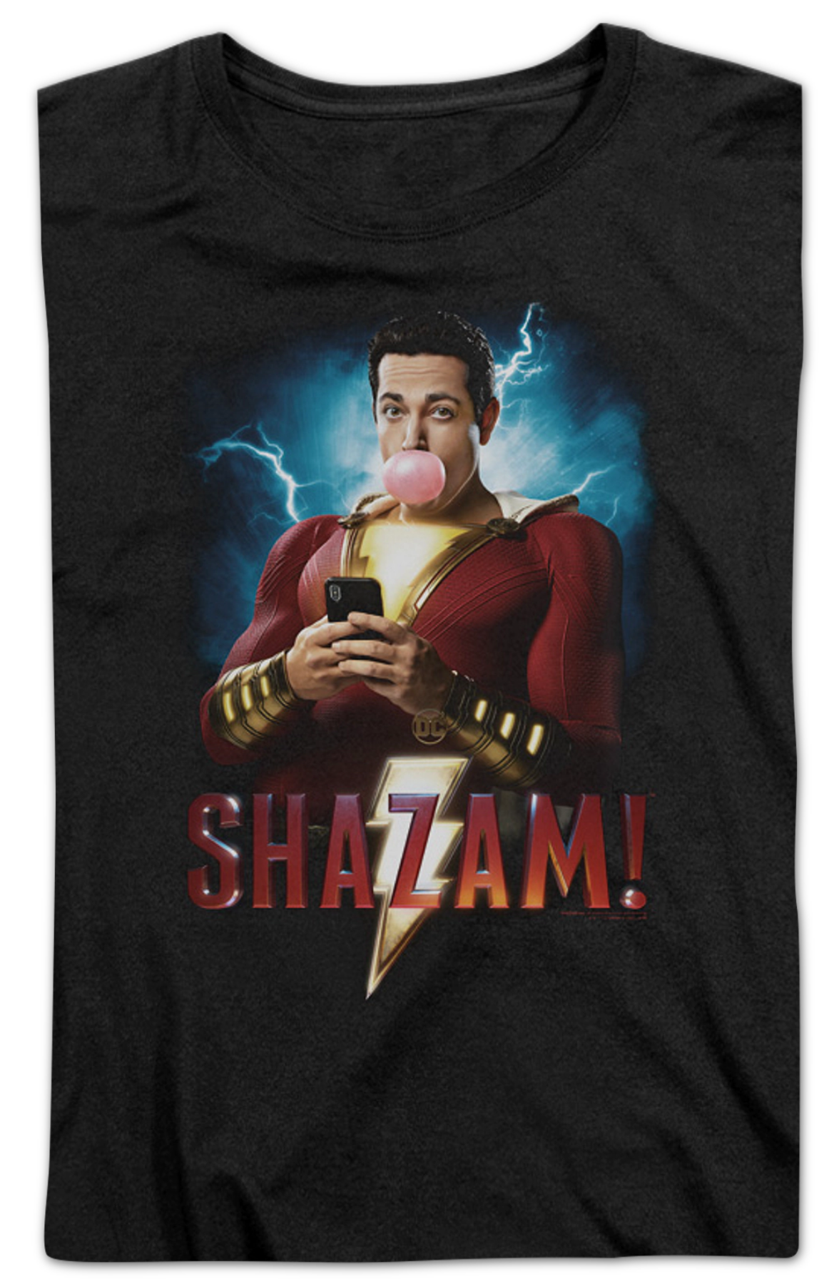 Womens Movie Poster Shazam Shirt