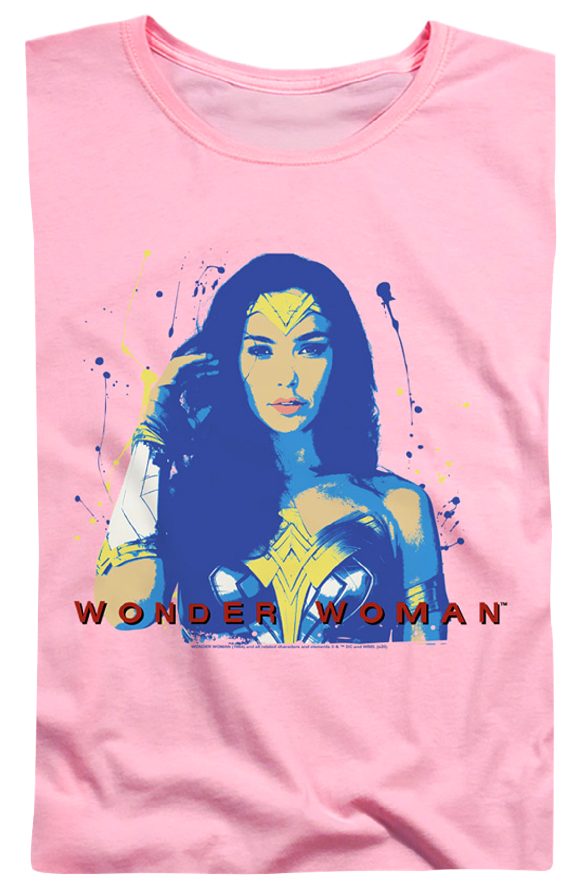 Womens Painting Wonder Woman Shirt