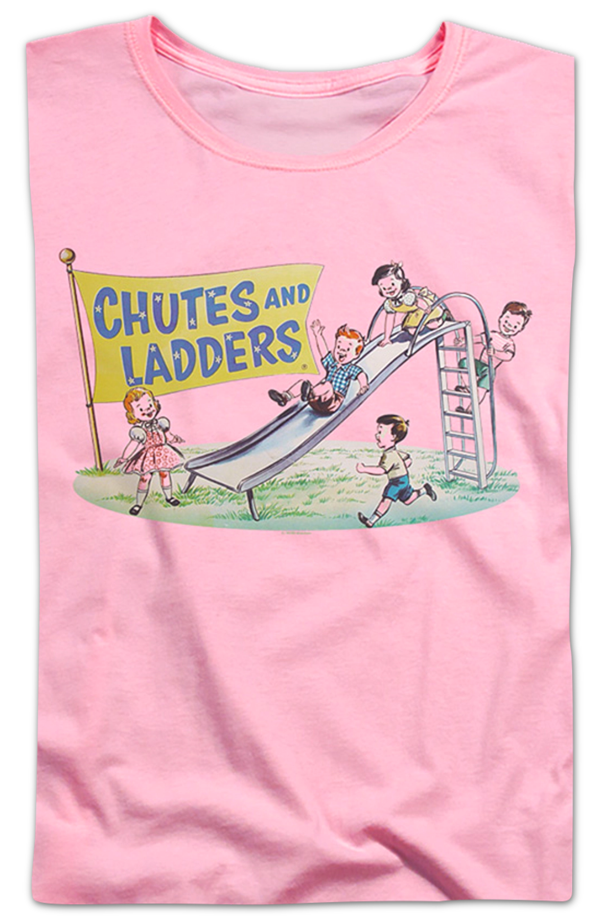Womens Pink Chutes And Ladders Shirt