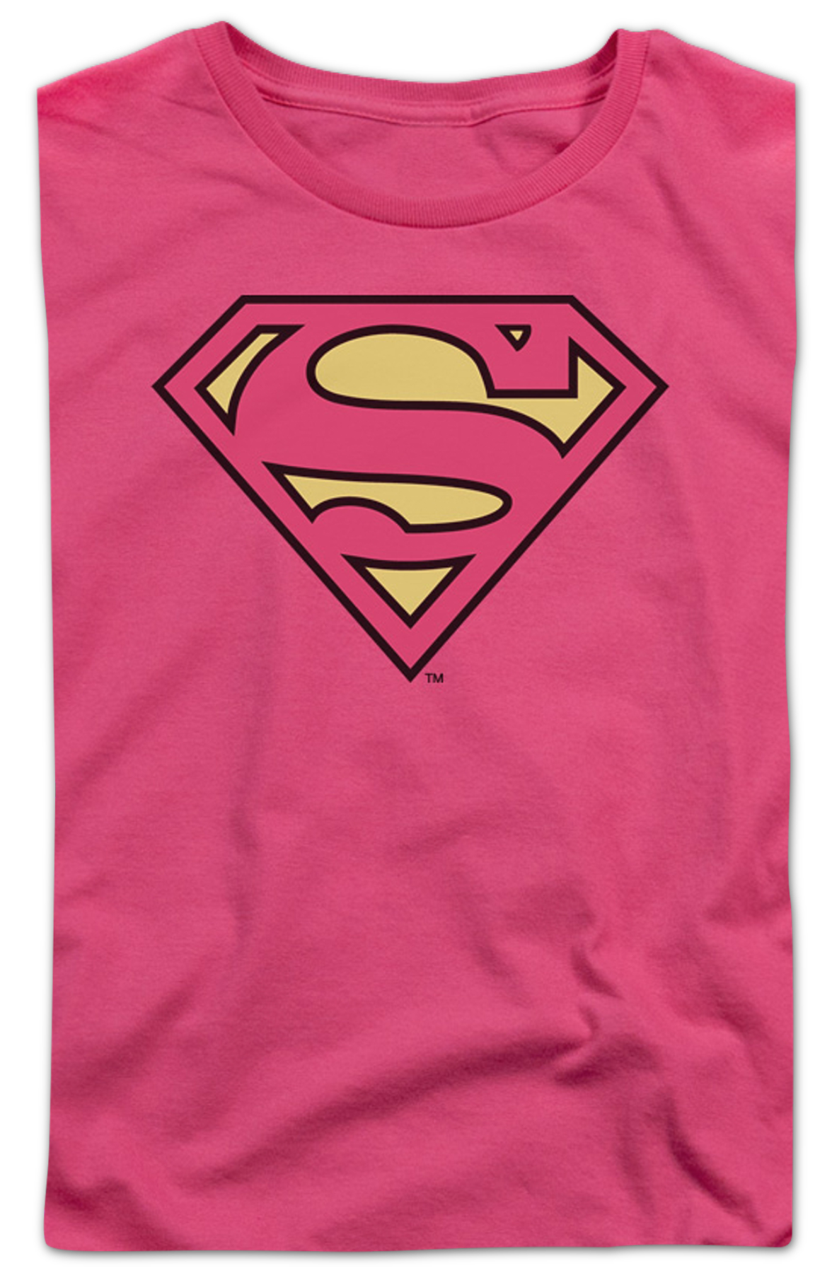 Womens Pink Supergirl DC Comics Shirt
