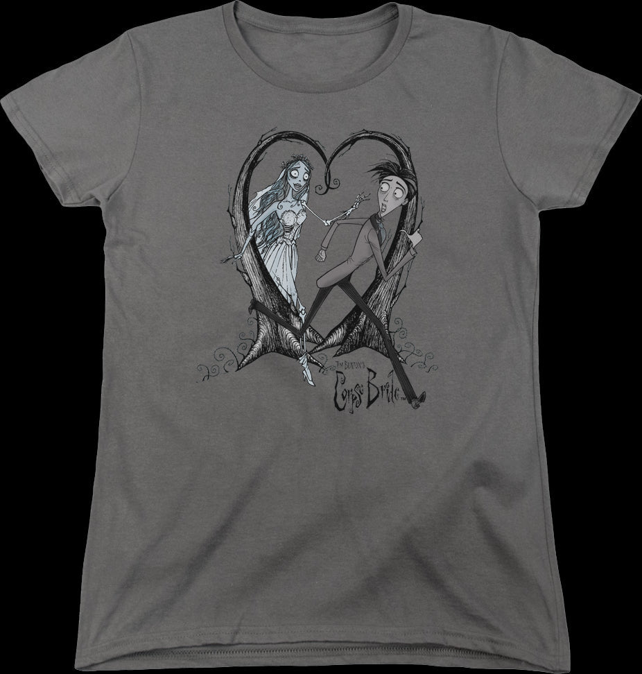 Womens Runaway Groom Corpse Bride Shirt