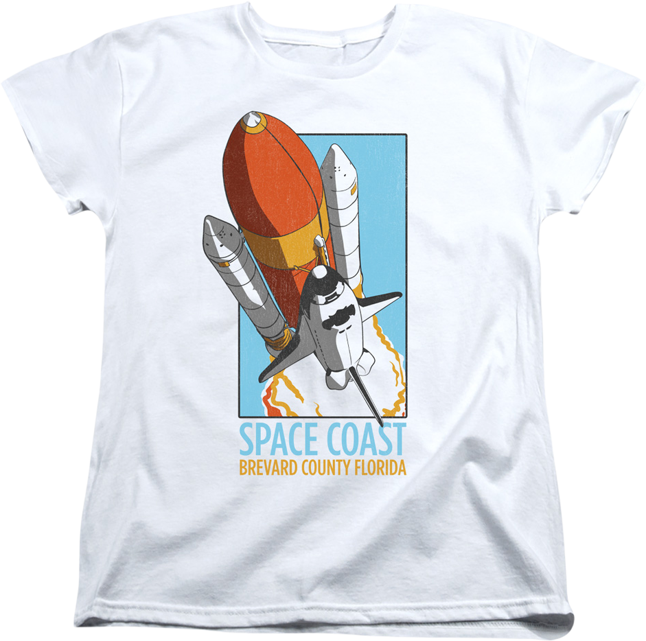 Womens Space Coast NASA Shirt