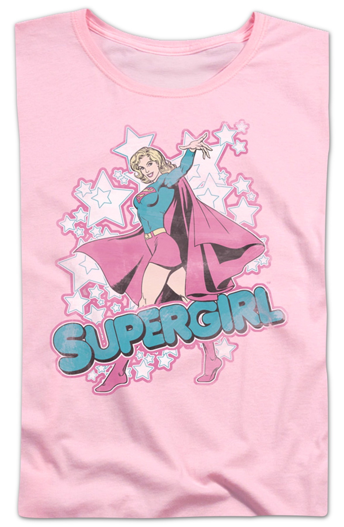 Womens Strike A Pose Supergirl Shirt