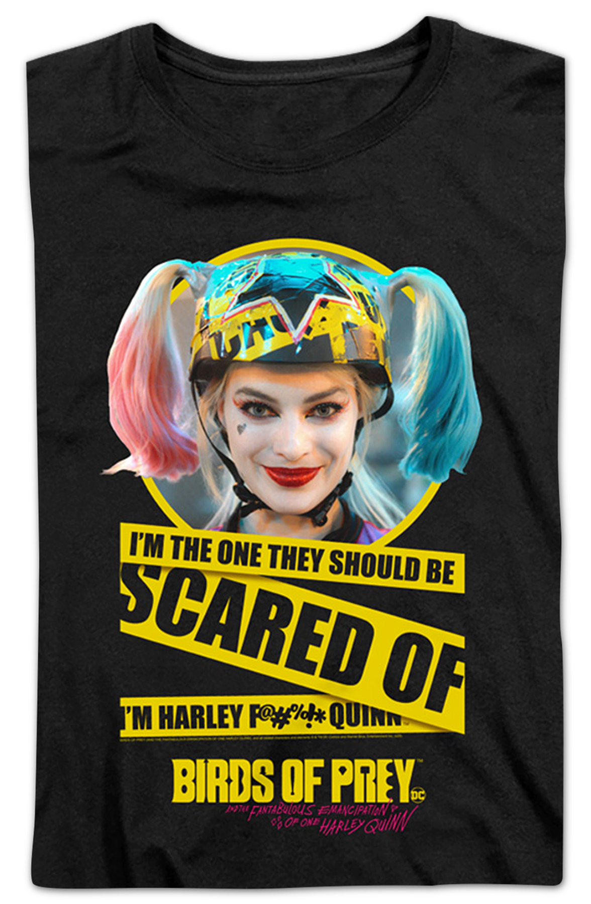 Womens They Should Be Scared Of Harley Quinn Birds Of Prey Shirt