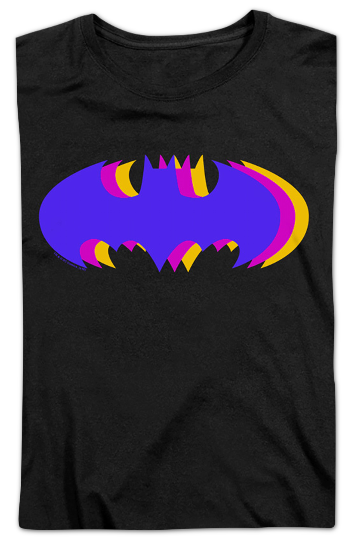 Womens Tri Symbol Batman Shirt