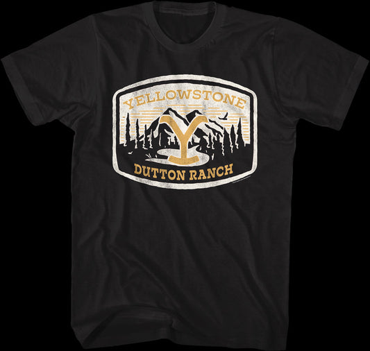 Yellowstone Dutton Ranch Patch Yellowstone T-Shirt