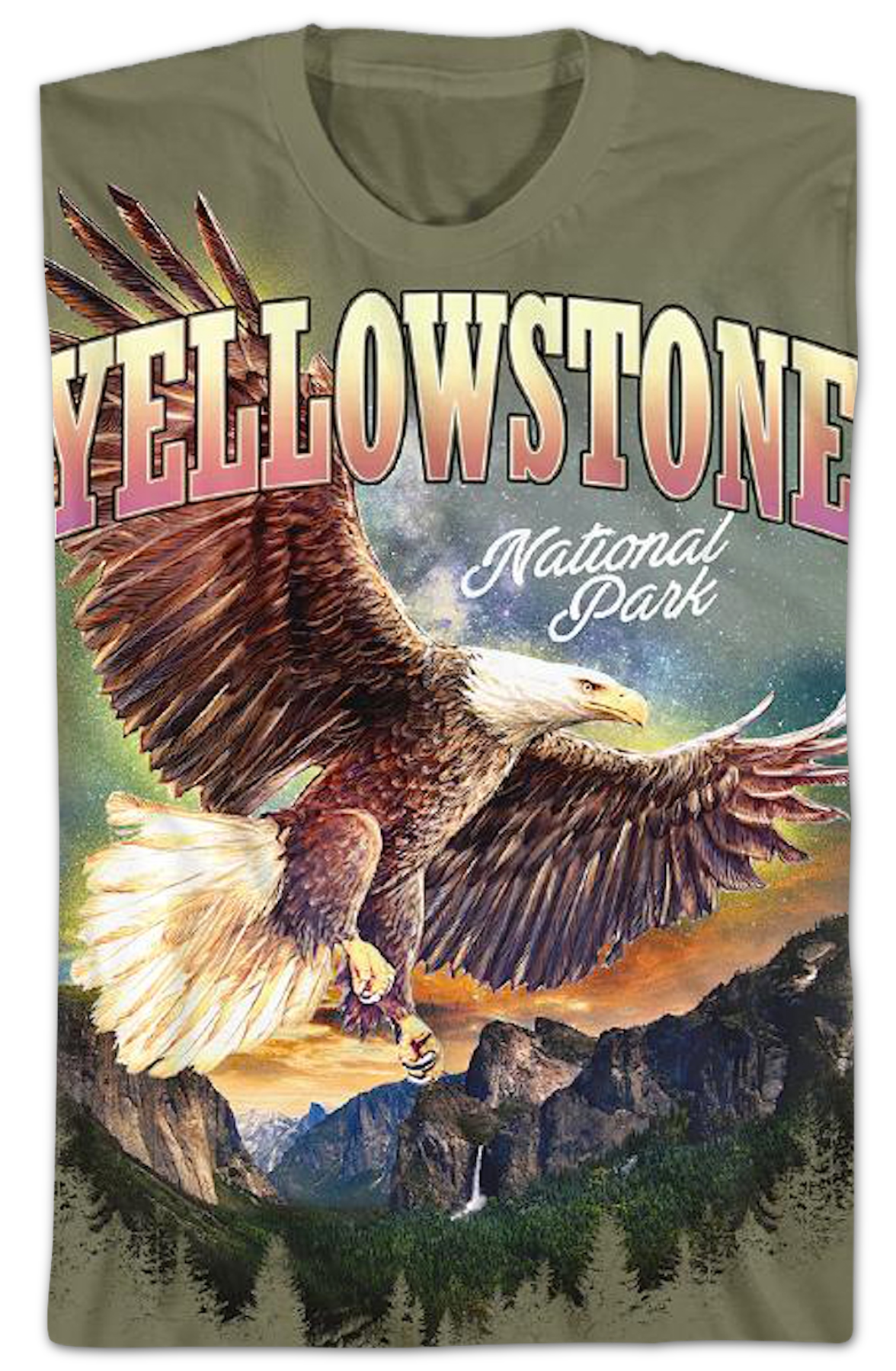 Yellowstone Eagle National Park Foundation T-Shirt