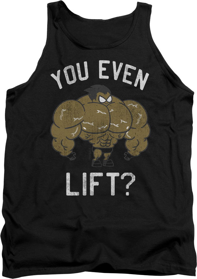 You Even Lift Teen Titans Go Tank Top