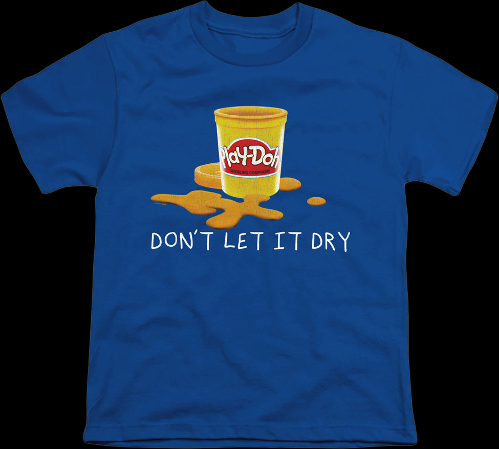 Youth Don't Let It Dry Play-Doh Shirt