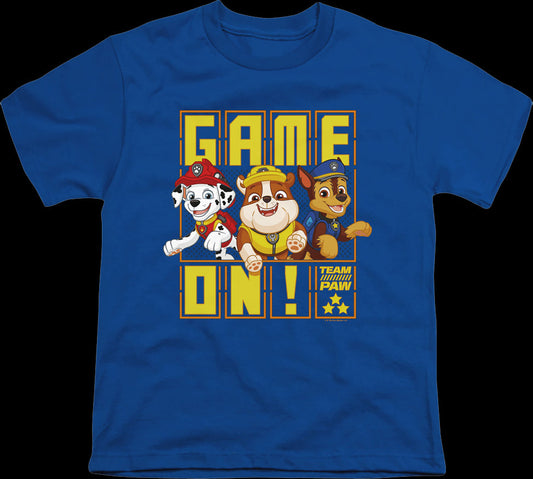 Youth Game On PAW Patrol Shirt