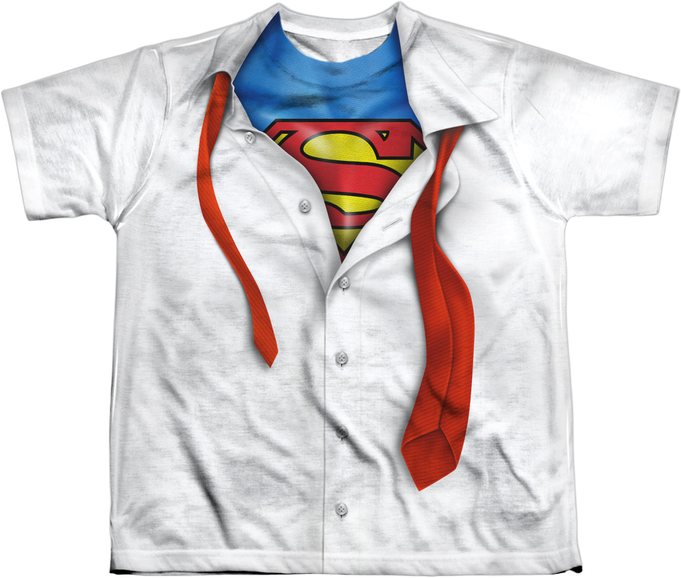 Youth I am Superman Costume Shirt