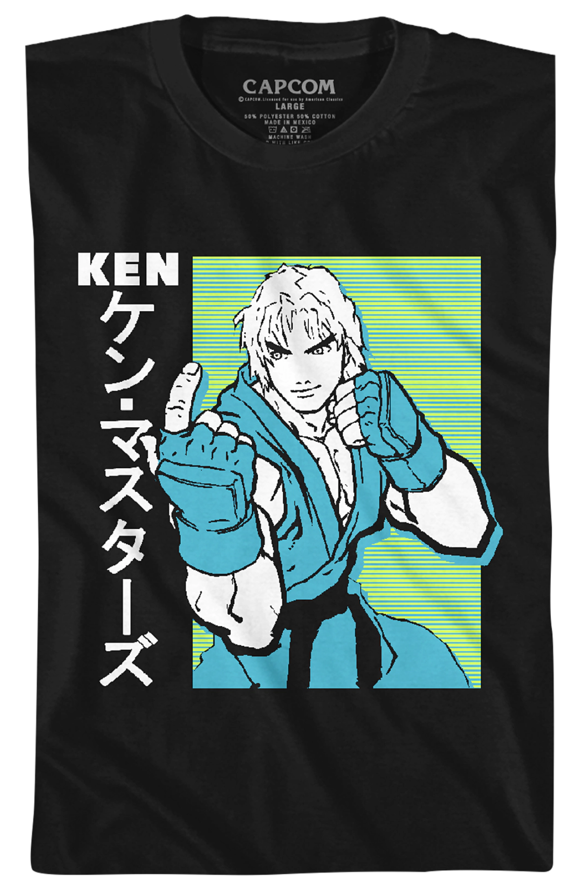 Youth Ken Japanese Street Fighter Shirt