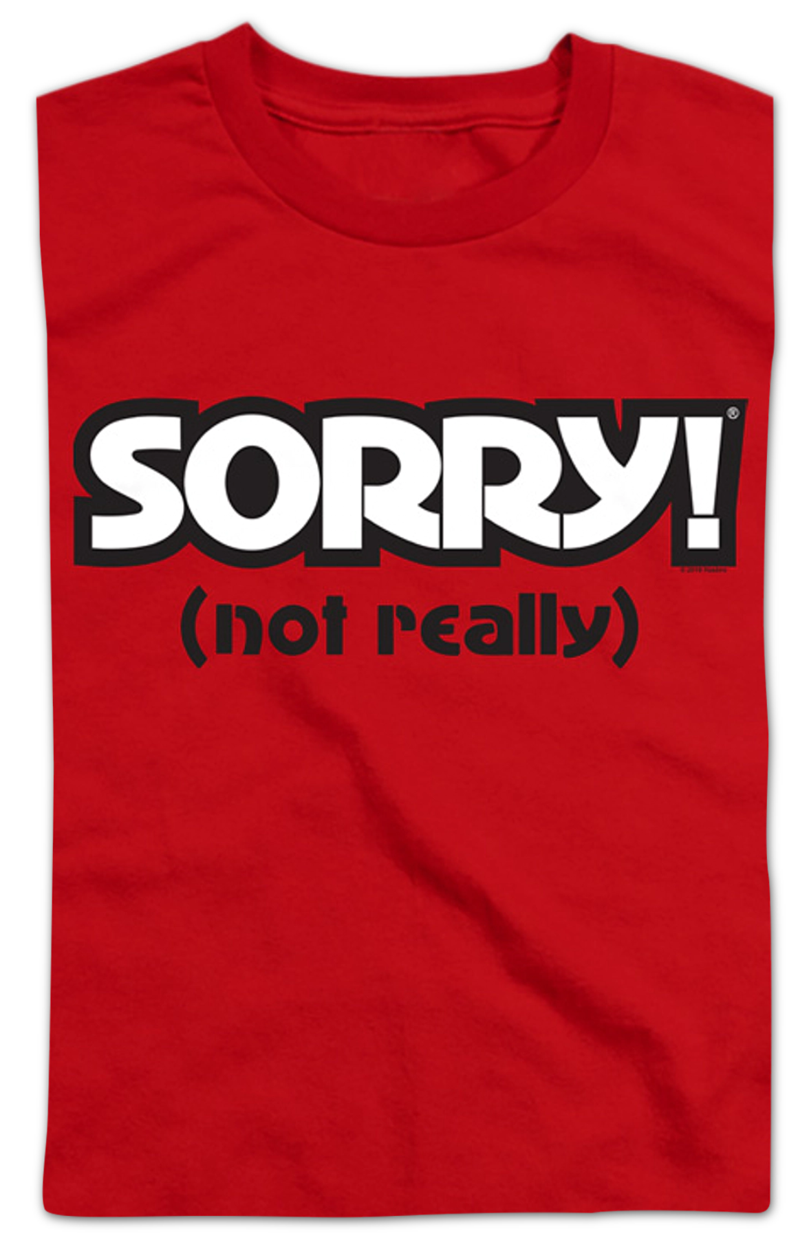 Youth Red Sorry Shirt
