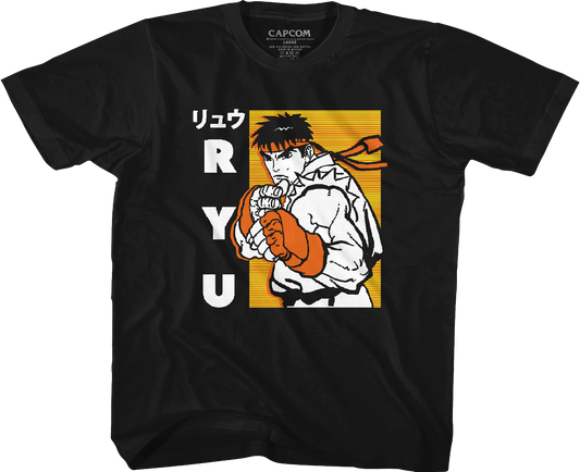 Youth Ryu Japanese Street Fighter Shirt