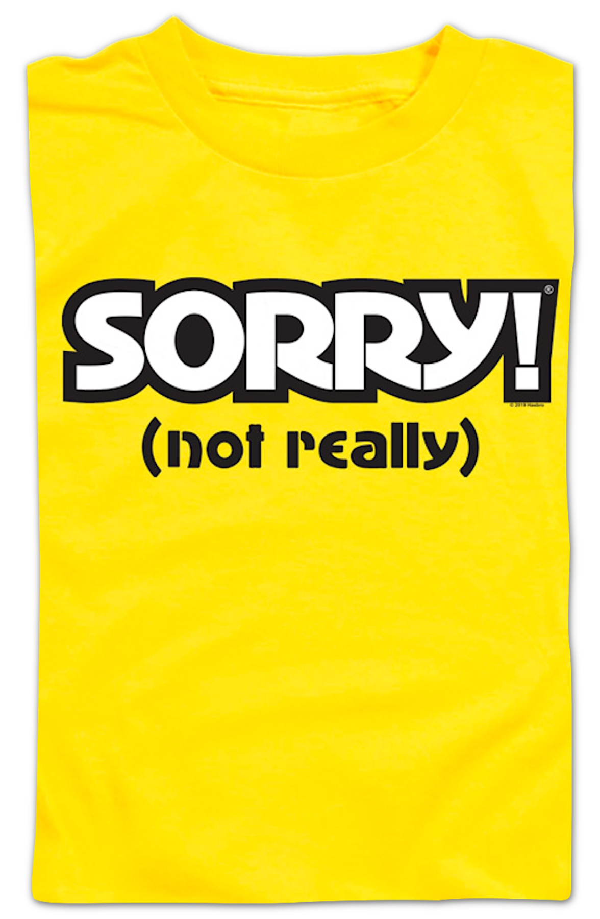 Youth Yellow Sorry Shirt