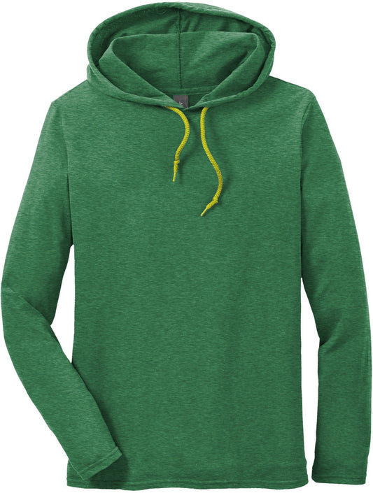 Gildan 100% Combed Ring Spun Cotton Long Sleeve Hooded T-Shirt