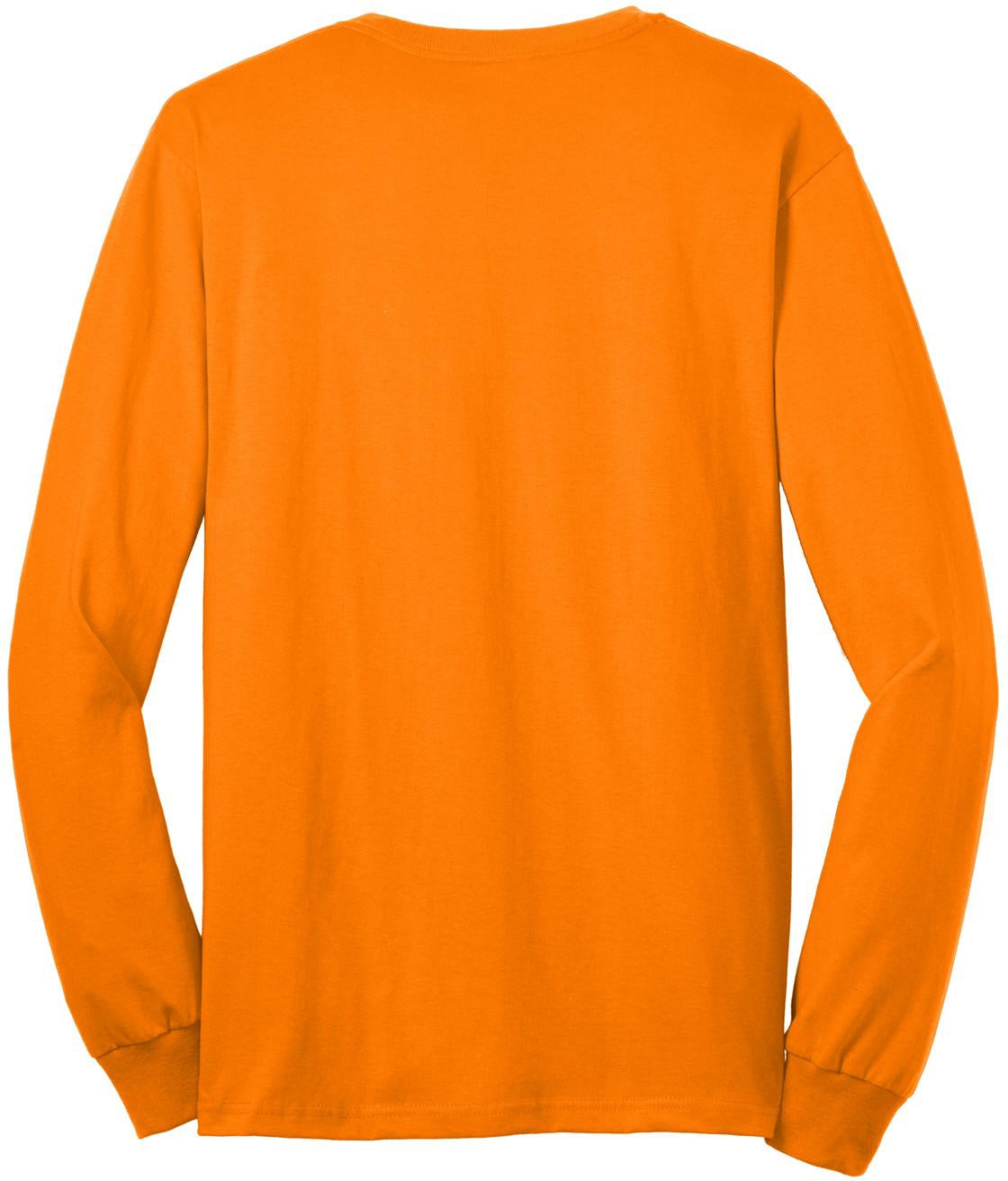 Gildan Ultra Cotton 100% Cotton Long Sleeve T-Shirt with Pocket