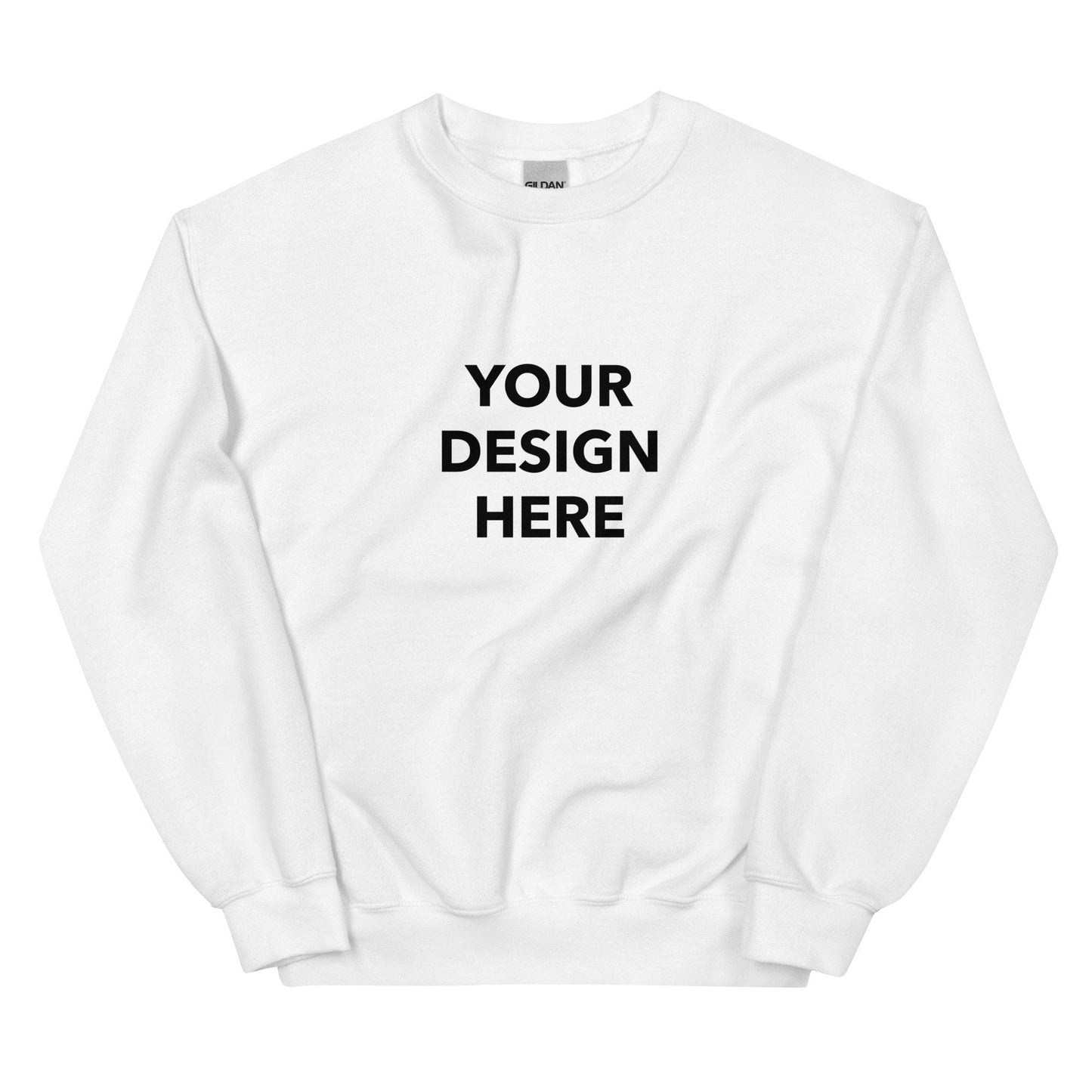 Personalized Printed Sweatshirt, Customized Logo Unisex Sweatshirt, Screen Printing With Your Text or Design, Handmade Custom Crewneck