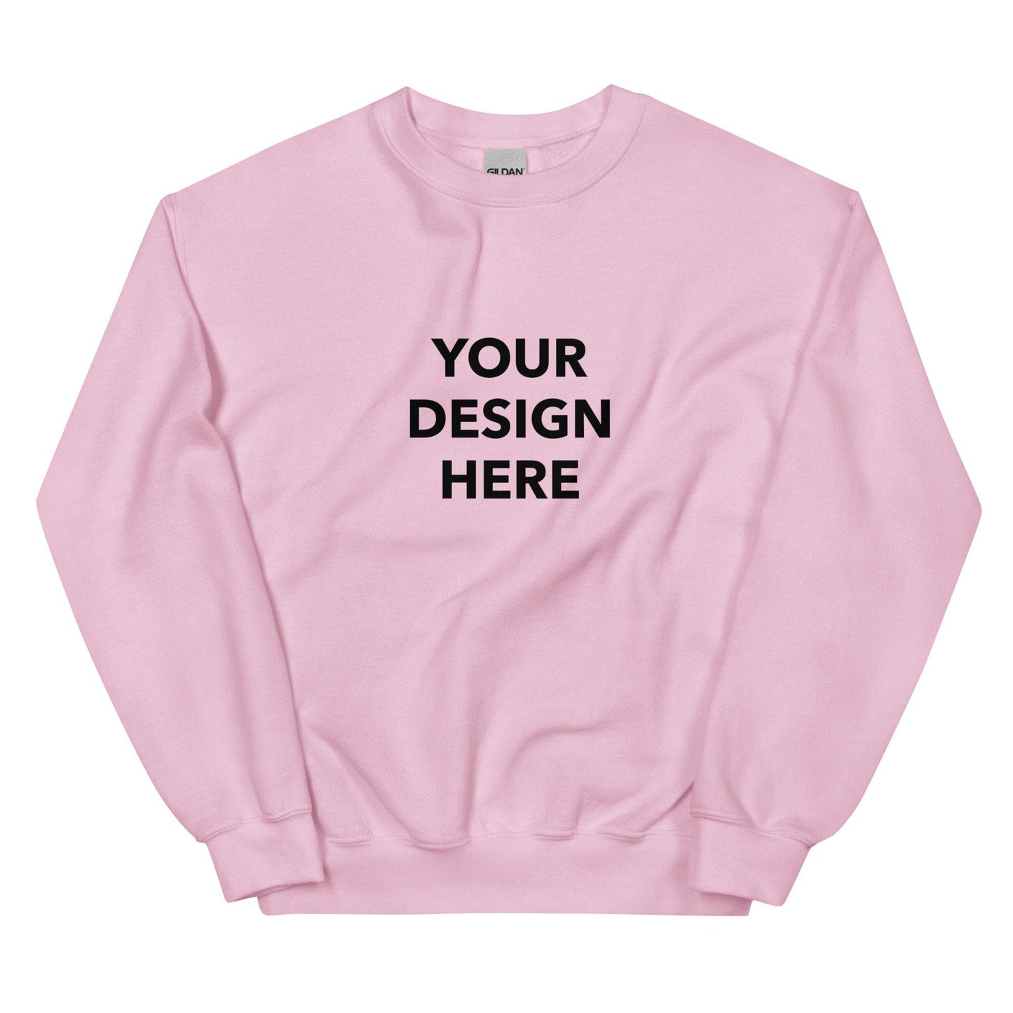 Personalized Printed Sweatshirt, Customized Logo Unisex Sweatshirt, Screen Printing With Your Text or Design, Handmade Custom Crewneck