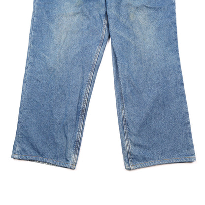 Vintage Carhartt Blanket Lined Straight Leg Denim Pants - XL