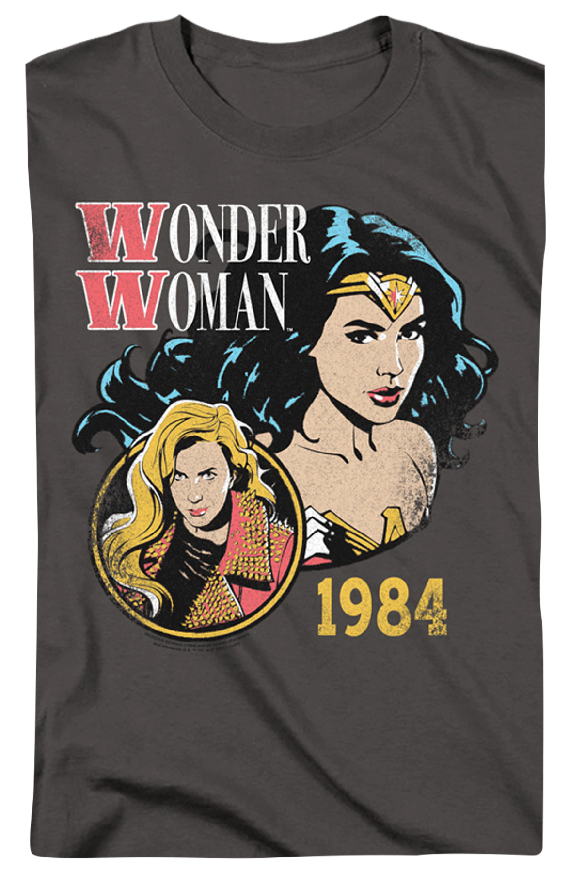 1984 Collage Wonder Woman T-Shirt