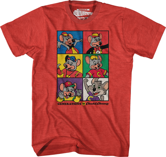 6 Cheese's Chuck E. Cheese T-Shirt