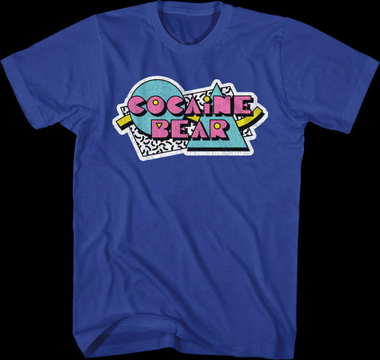 80s Shapes Cocaine Bear T-Shirt