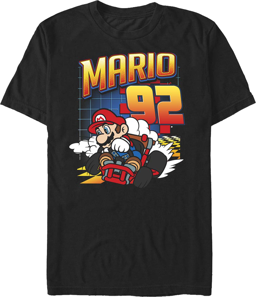 92 Racing Kart Super Mario Bros. T-Shirt