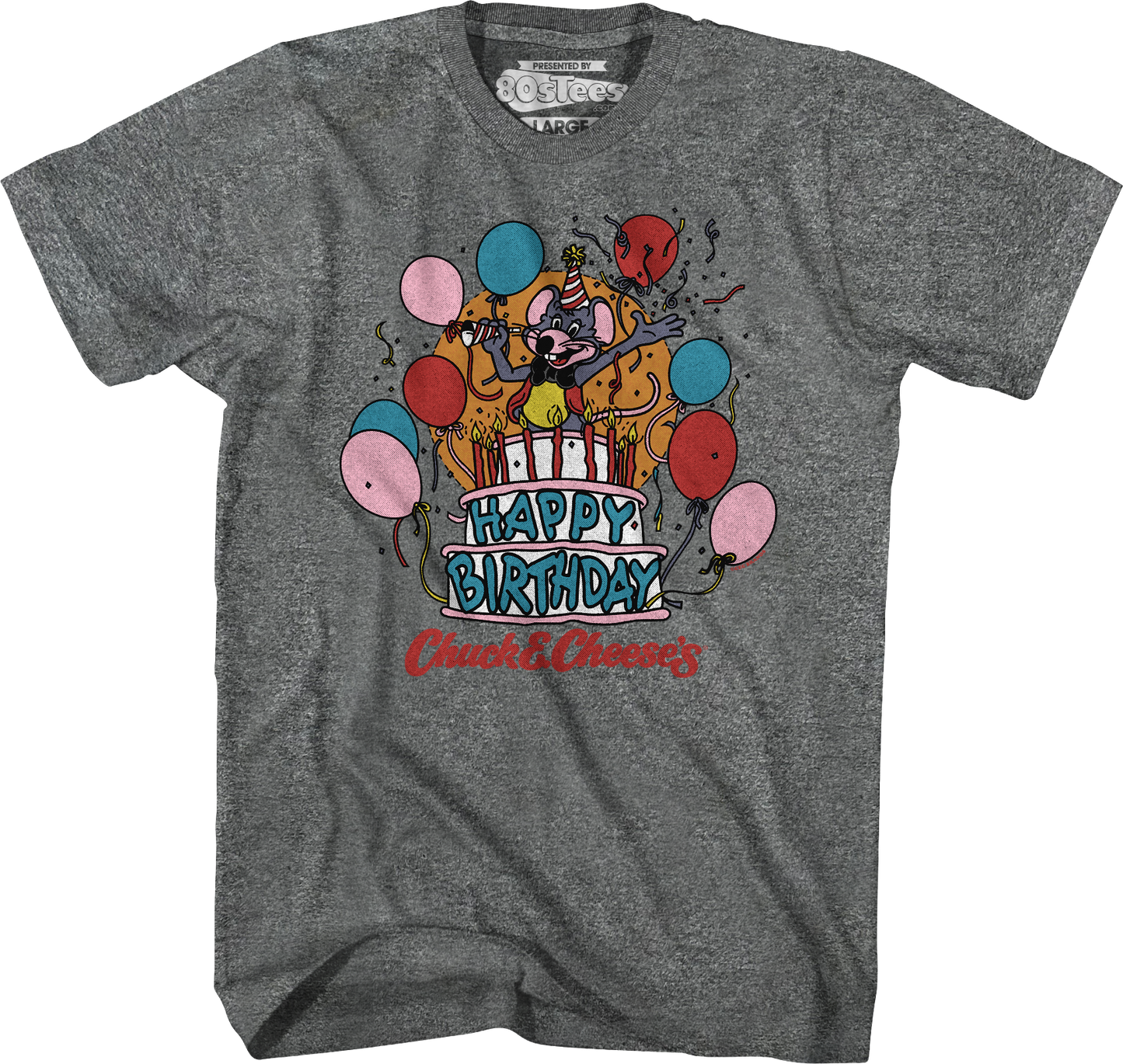 Birthday Celebration Chuck E. Cheese T-Shirt