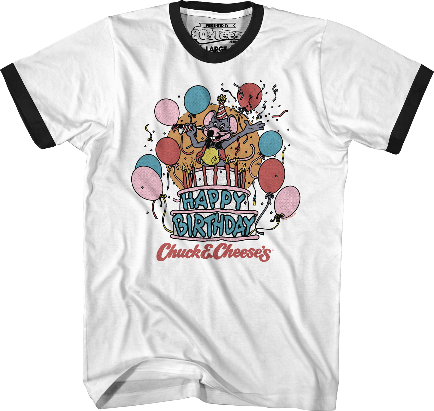 Birthday Celebration Chuck E. Cheese T-Shirt