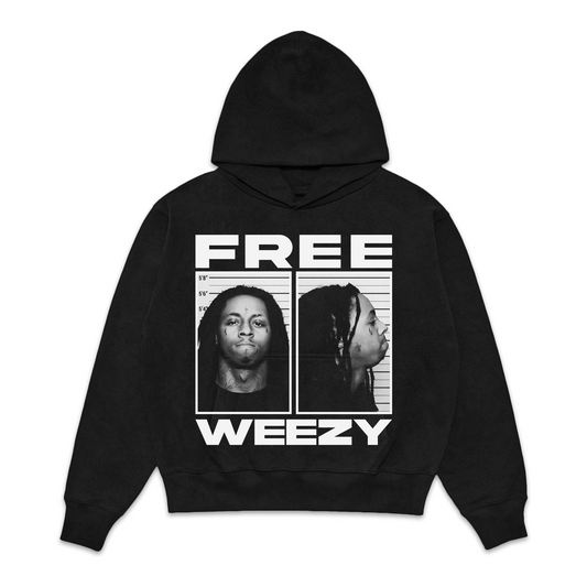 Lil Wayne "Free Weezy" Jumbo Fleece Hoodie